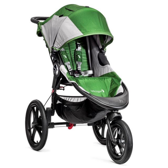 Baby Jogger Summit X 3 2015 green/gray
