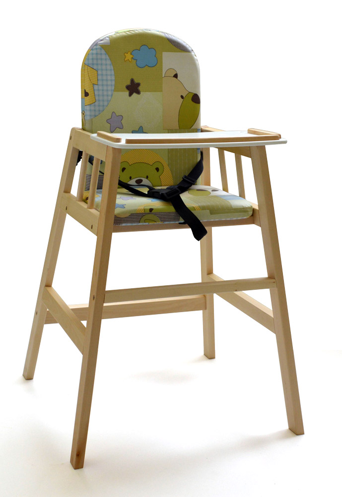 Faktum Abigel dřevěná jídelní židlička přírodní