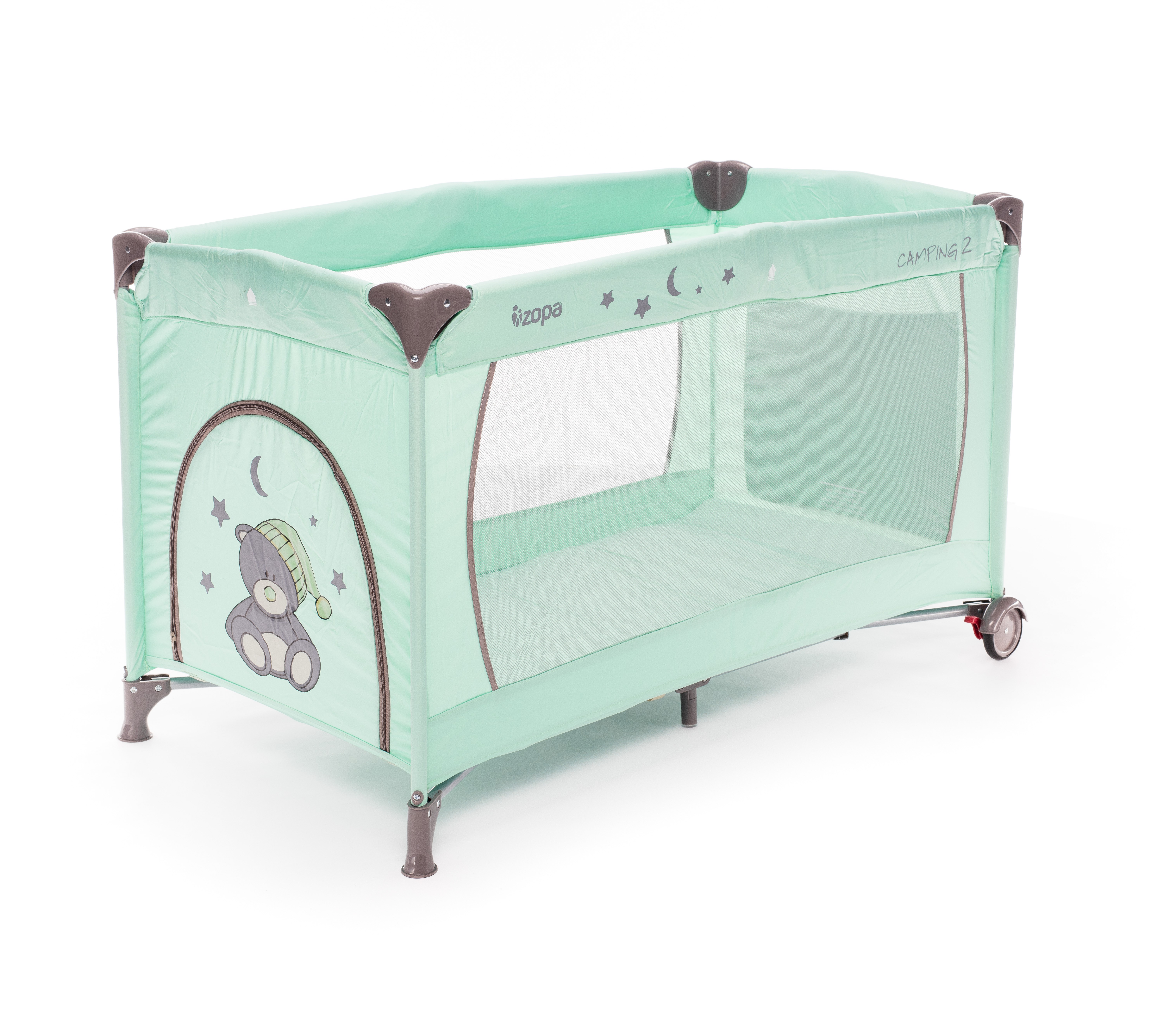 Zopa Camping 2 cestovní postýlka menthol mint
