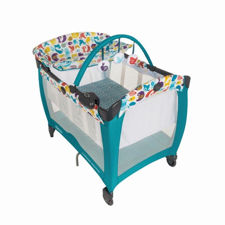 Graco Contour Electra cestovní postýlka 2016 into the woods