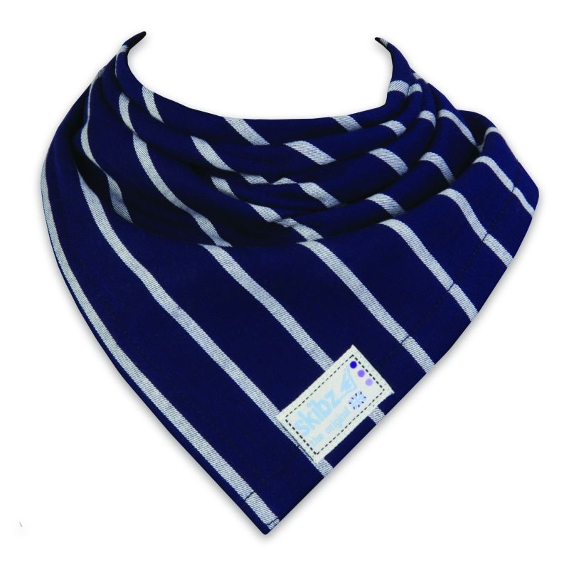 Bryndák Šátek tkaná bavlna Skibz french stripe