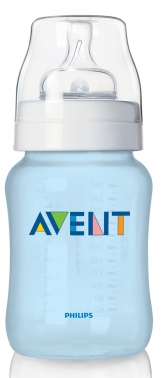 Láhev (PP) bez BPA, 260 ml speciální edice Avent modrá