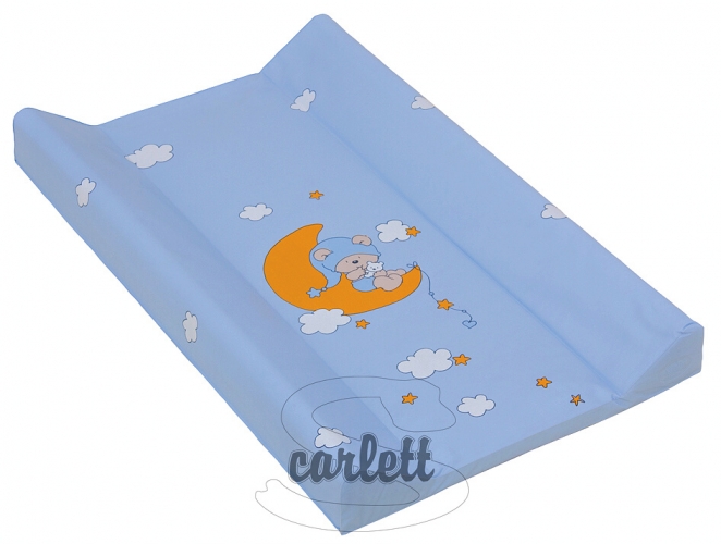 Podložka s pevnou deskou 50x70 cm Scarlett modrá