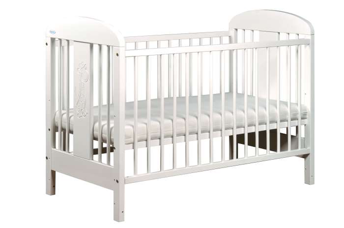 Puppolina Olina postýlka 120x60 cm bílá