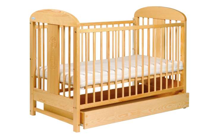 Puppolina Olina postýlka 120x60 cm borovice