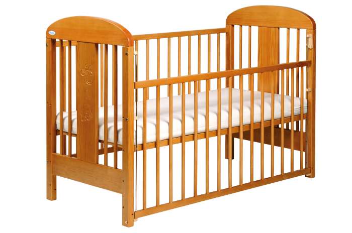 Puppolina Olina postýlka 120x60 cm buk