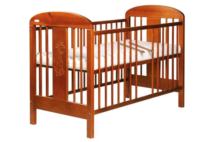 Puppolina Olina postýlka 120x60 cm kaštan