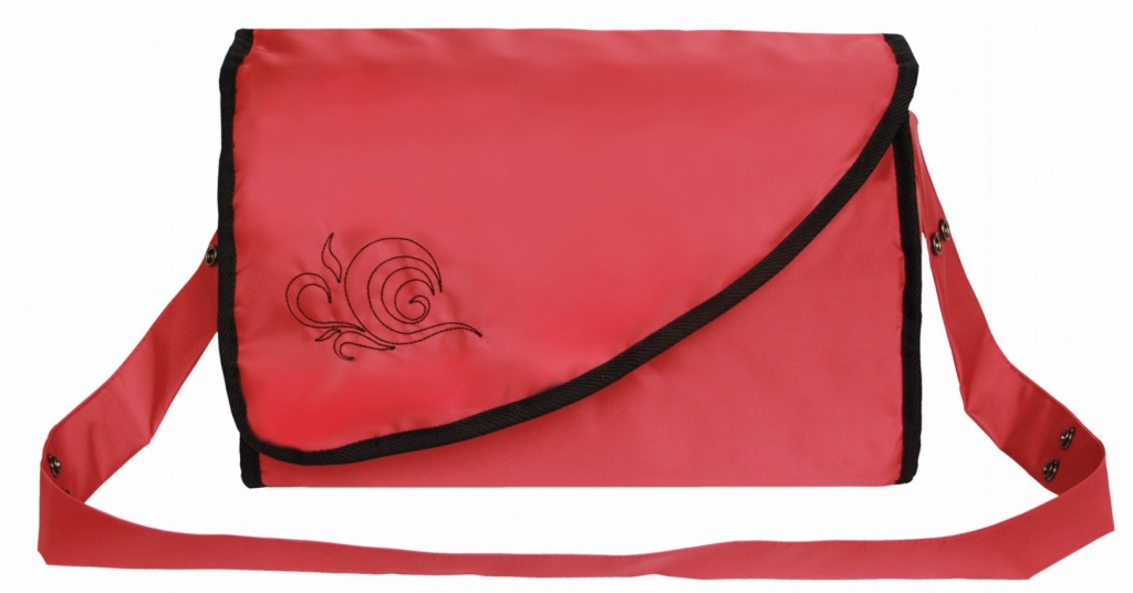 Emitex KATE přebalovací taška s kapsami červená
