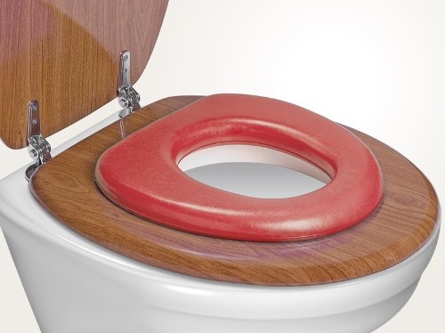 WC sedátko Soft Reer červené