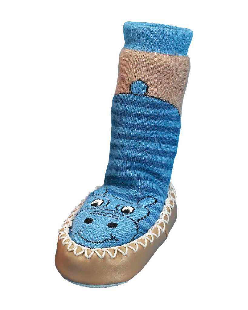 Playshoes ponožky/capáčky Nilpferd modré 17/18 (10cm)