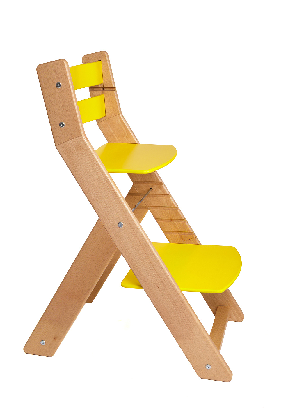 Wood Partner MONY Studentská rostoucí židle natur žlutá