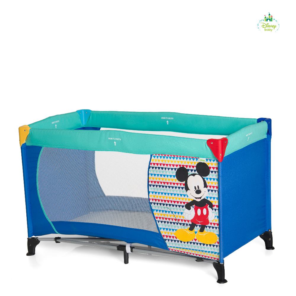 Hauck Disney Dream´n Play 2017 cestovní postýlka: mickey geo blue