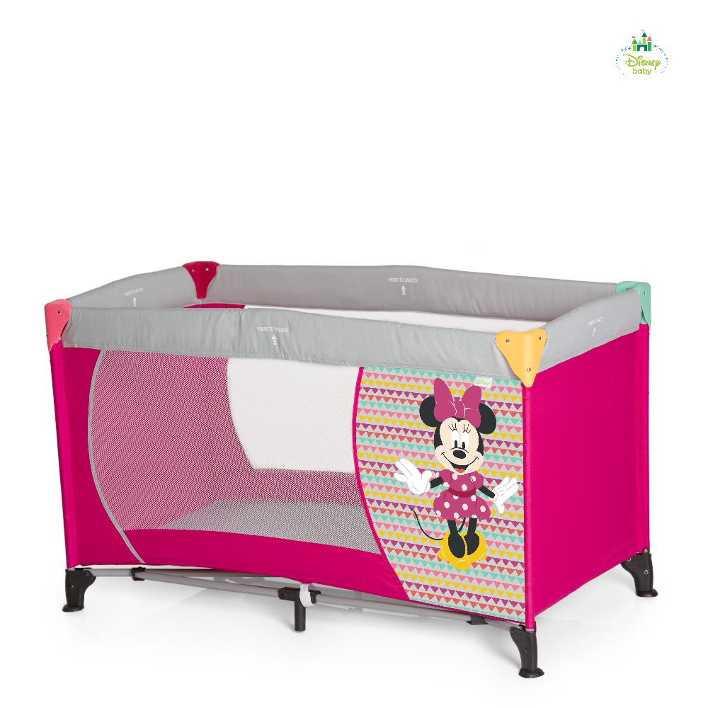 Hauck Disney Dream´n Play 2017 cestovní postýlka: mickey geo pink