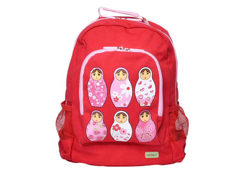 Dětský batoh velký červený / růžový