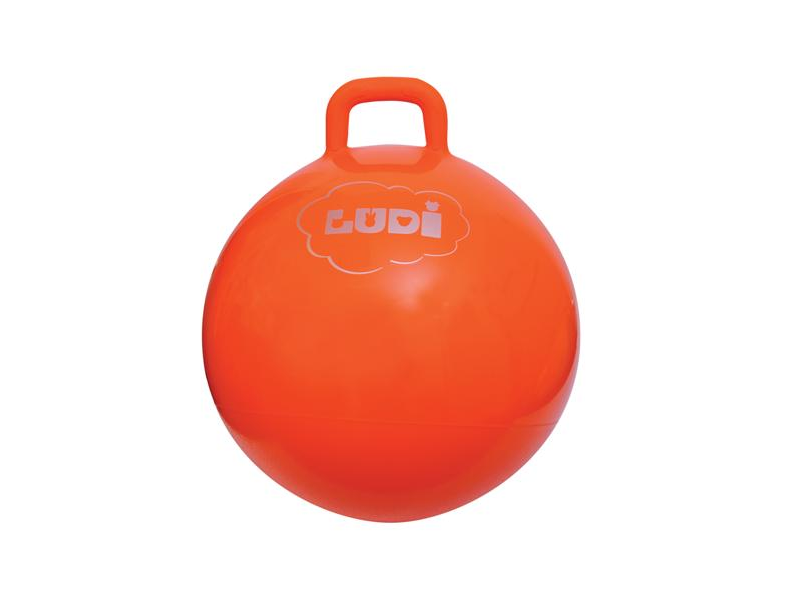 Skákací míč 55cm oranžový