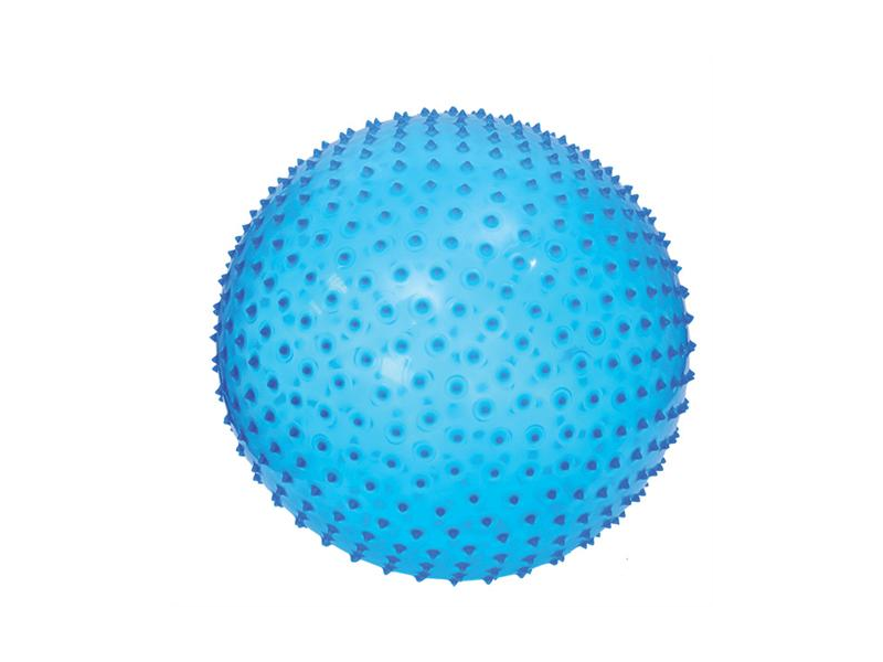 Skákací a masážní míč 45cm modrý