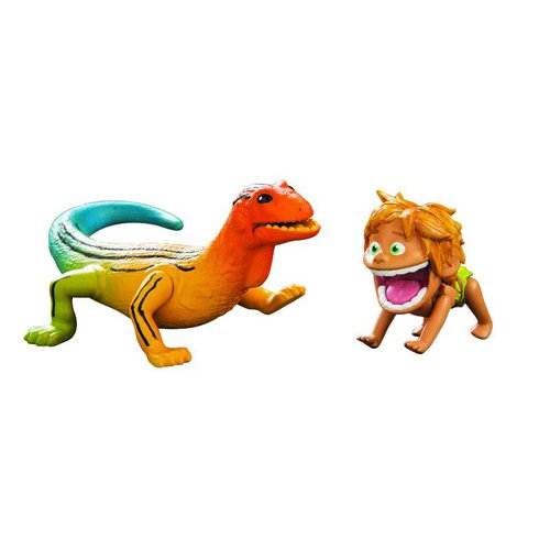 Hodný Dinosaurus - Špunt &amp;amp; Ještěr - plastové postavičky malé