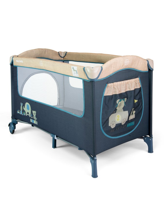Cestovní postýlka Milly Mally Mirage blue toys