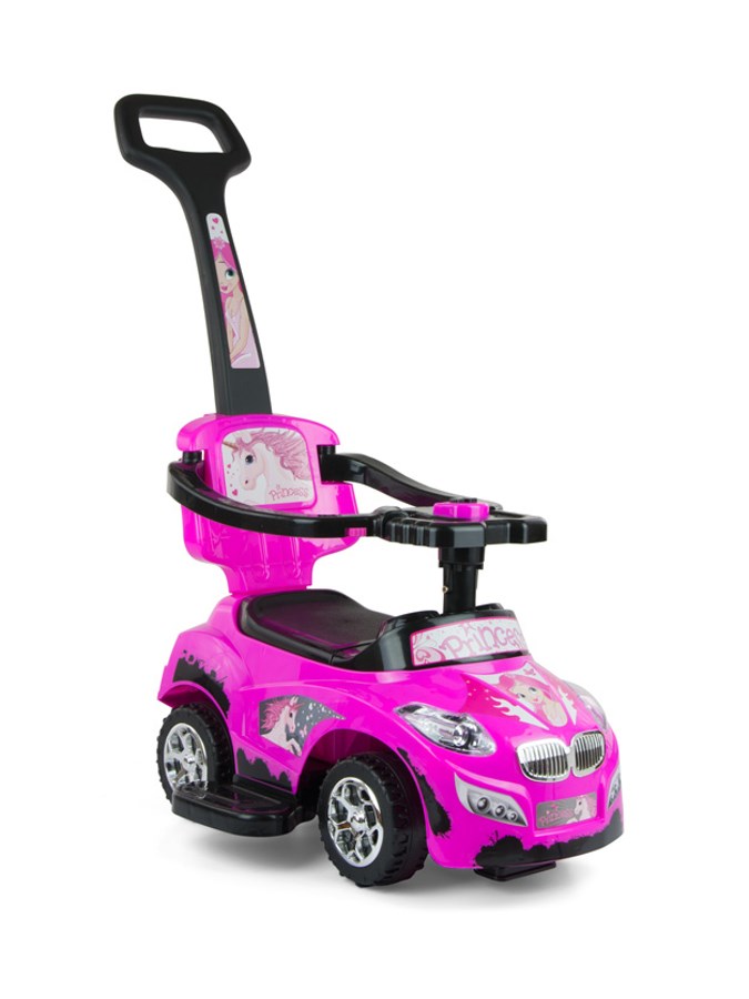 Dětské jezdítko 2v1 Milly Mally Happy pink