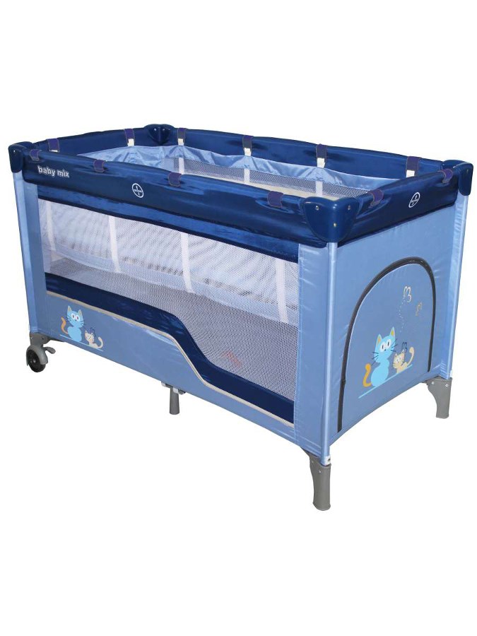 Dětská cestovní postýlka Baby Mix navy