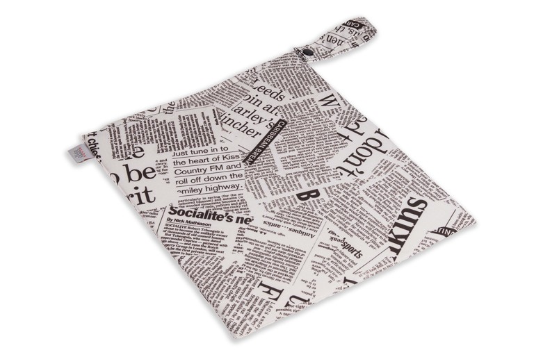 Wet bag Newspaper - pytel na pleny