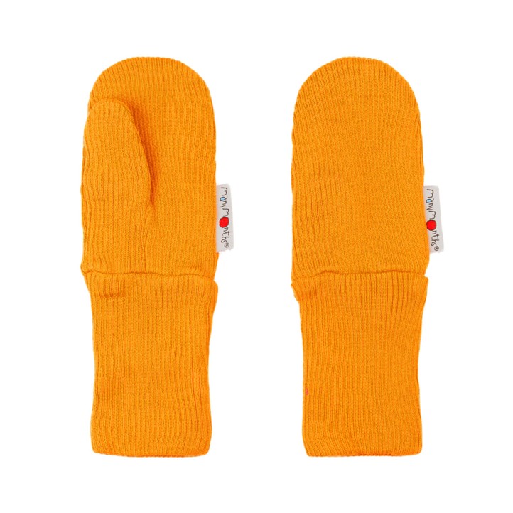 Manymonths rukavice s palcem 16 Saffron Yellow-Innovator...5-7/7,5 let