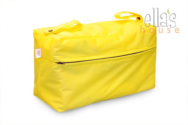Buggy bag žlutá-taška na pleny
