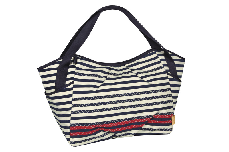 Lässig Casual Twin Bag Striped zigzag navy