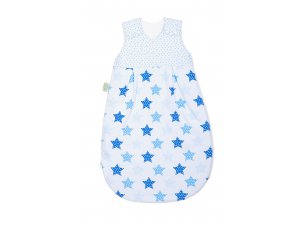 ODENWÄLDER BabyNest spací pytel Basic Hvězdy/puntíky Sterne blue 90 cm