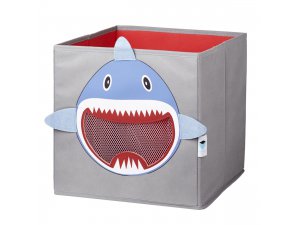 STORE IT Box na hračky se síťkou žralok