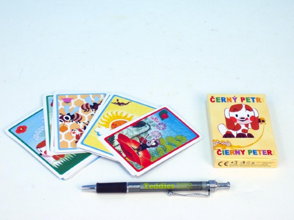 Černý Petr Štěňátko společenská hra - karty v papírové krabičce