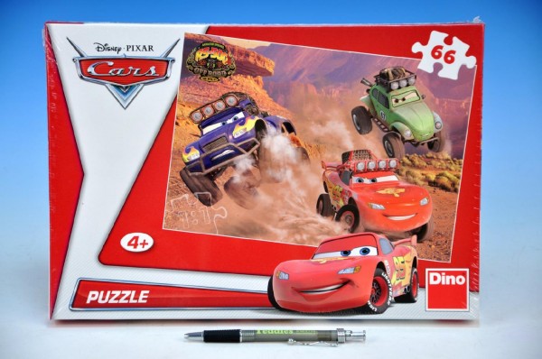 Puzzle Cars 32,3x22cm 66 dílků v krabici 33x23x3,5cm