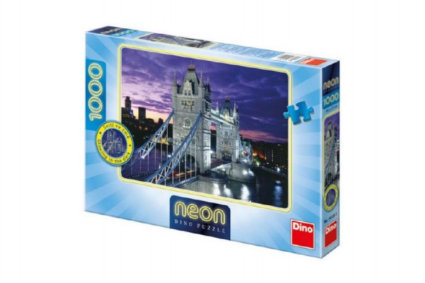 Puzzle Tower Bridge svítící ve tmě 66x47cm 1000dílků v krabici
