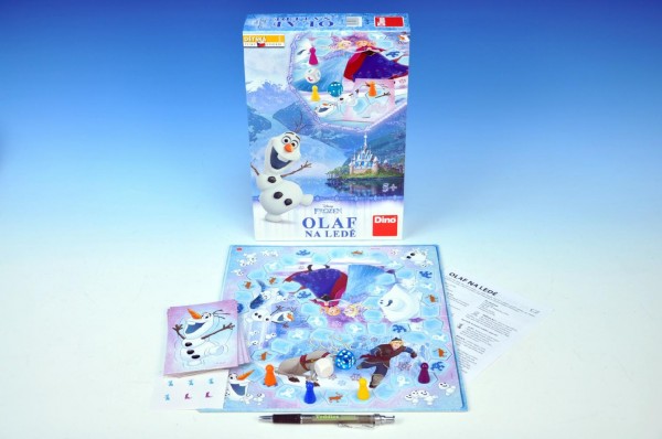 Ledové království/Frozen Olaf na ledě společenská hra v krabici 20x29x6cm