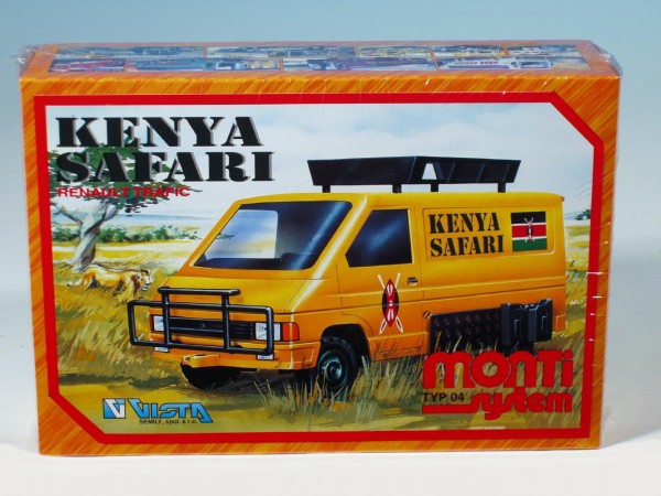 Stavebnice Monti 04 Kenya Safari Renault Trafic 1:48 v krabici