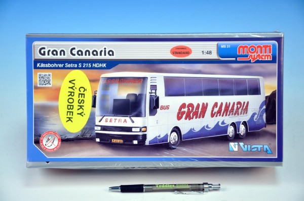 Stavebnice Monti 31 Gran Canaria-Bus Setra 1:48 v krabici