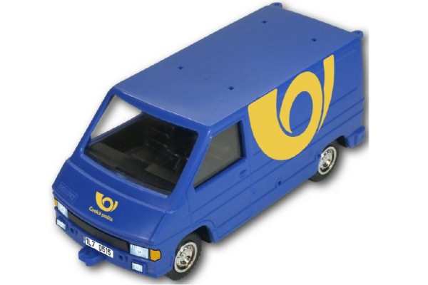 Stavebnice Monti 05.4 Česká pošta Renault Trafic 1:35 v krabici 22x15x6cm