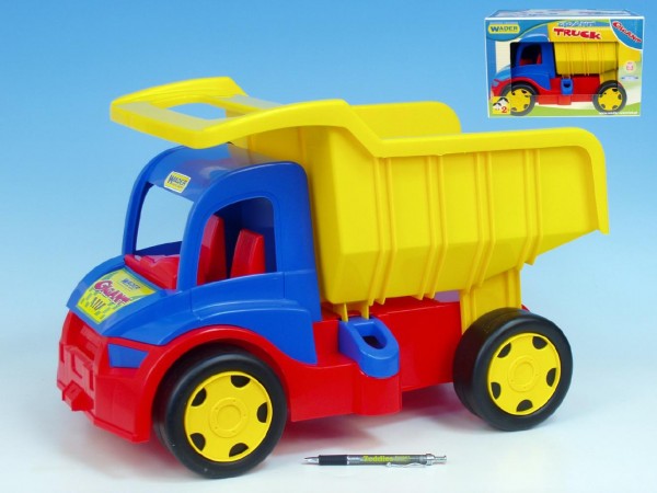 Auto Gigant Truck sklápěč plast 55cm v krabici 12m+ Wader
