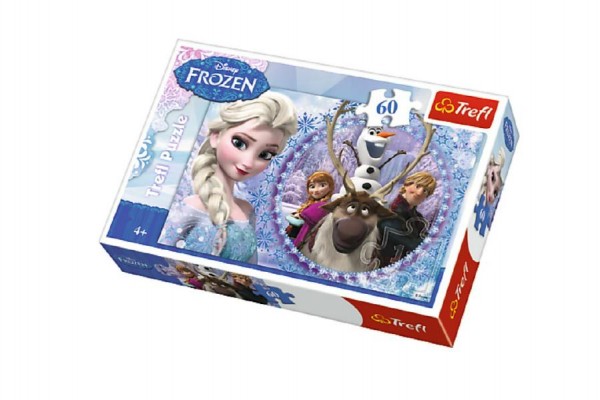 Puzzle Ledové království/Frozen 33x22cm 60 dílků v krabici