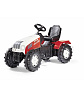 Šlapací traktor Steyr CVT 170 - červenobílý Rolly Toys
