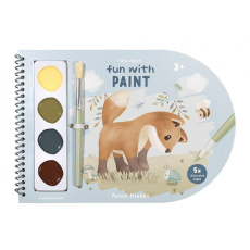 Omalovánky s vodovkami Forest Friends