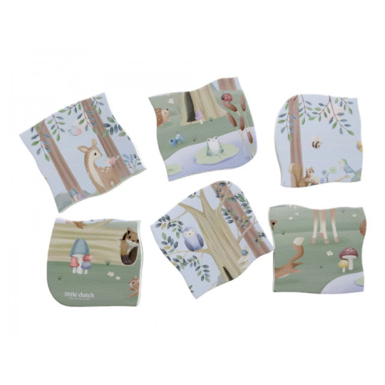 Puzzle pěnové do koupele Forest Friends Puzzle pěnové do koupele Forest Friends