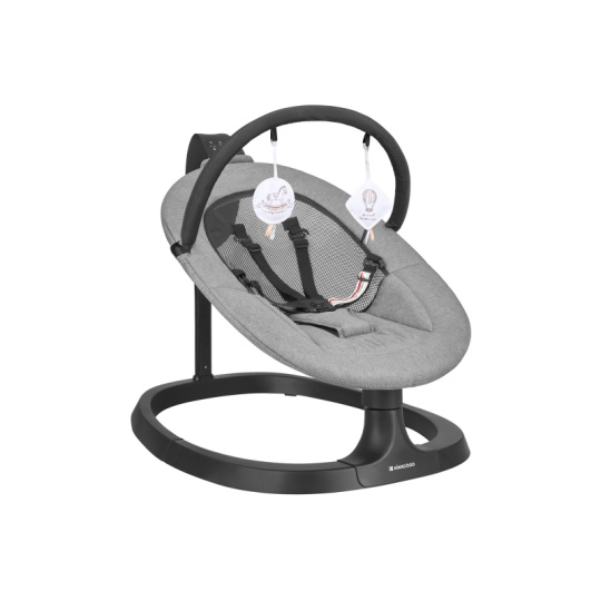Houpací lehátko elektrické Zazu Grey