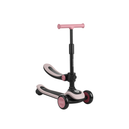 Koloběžka 2v1 Treo Pink
