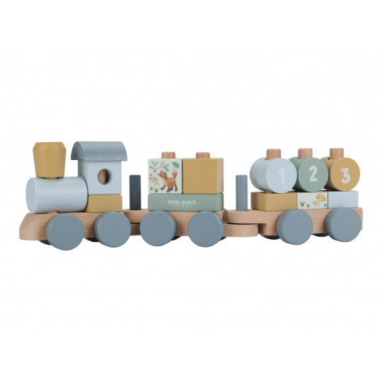 Vláček dřevěný Forest Friends