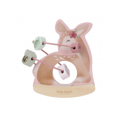 Srnka se spirálou dřevěná Fairy Garden