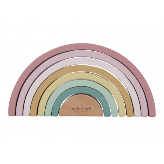 Skládačka dřevěná duha Fairy Garden