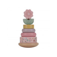 Nasazovací kroužky dřevěné Fairy Garden