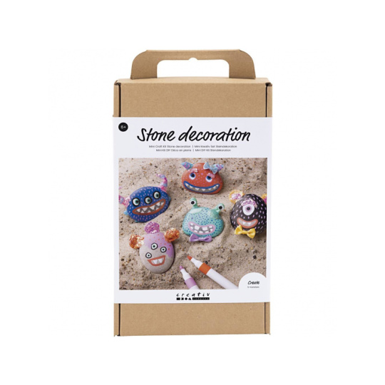 Kreativní sada Craft Kit Stone Decoration Monster