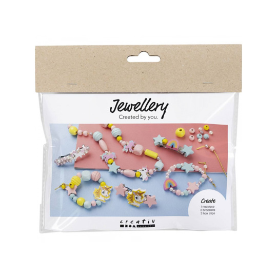 Kreativní sada Mini Craft Kit Jewellery Blue Pink